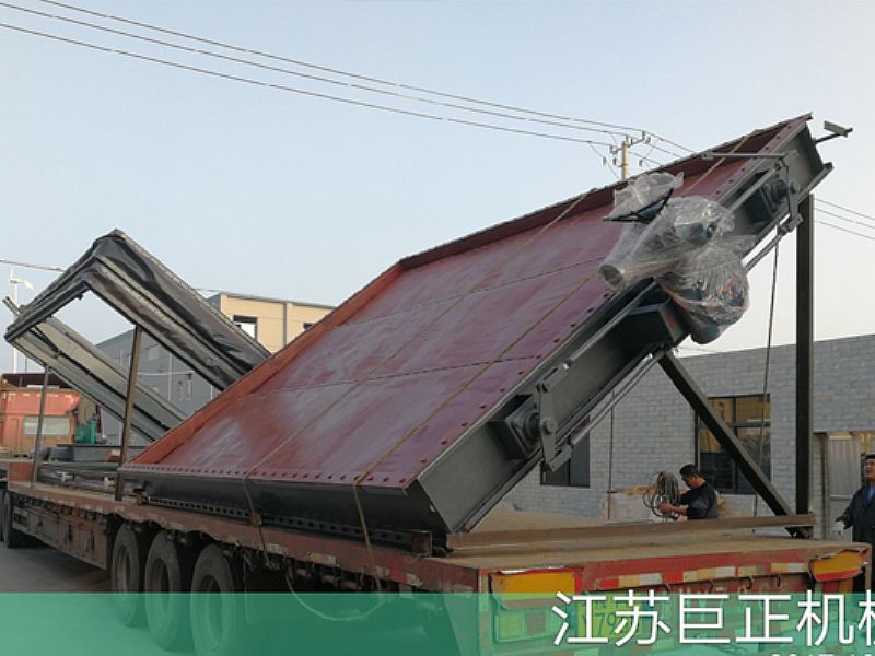 巨正機(jī)械公司擋板門，裝車發(fā)貨了
